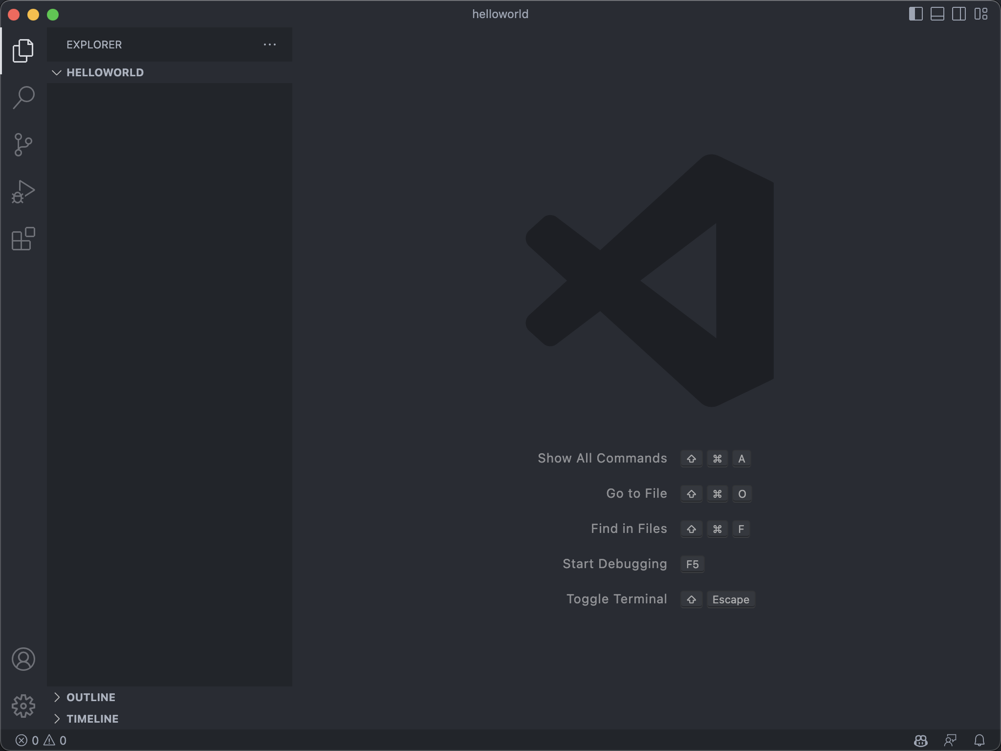 从 VScode 创建工程 create from vscode