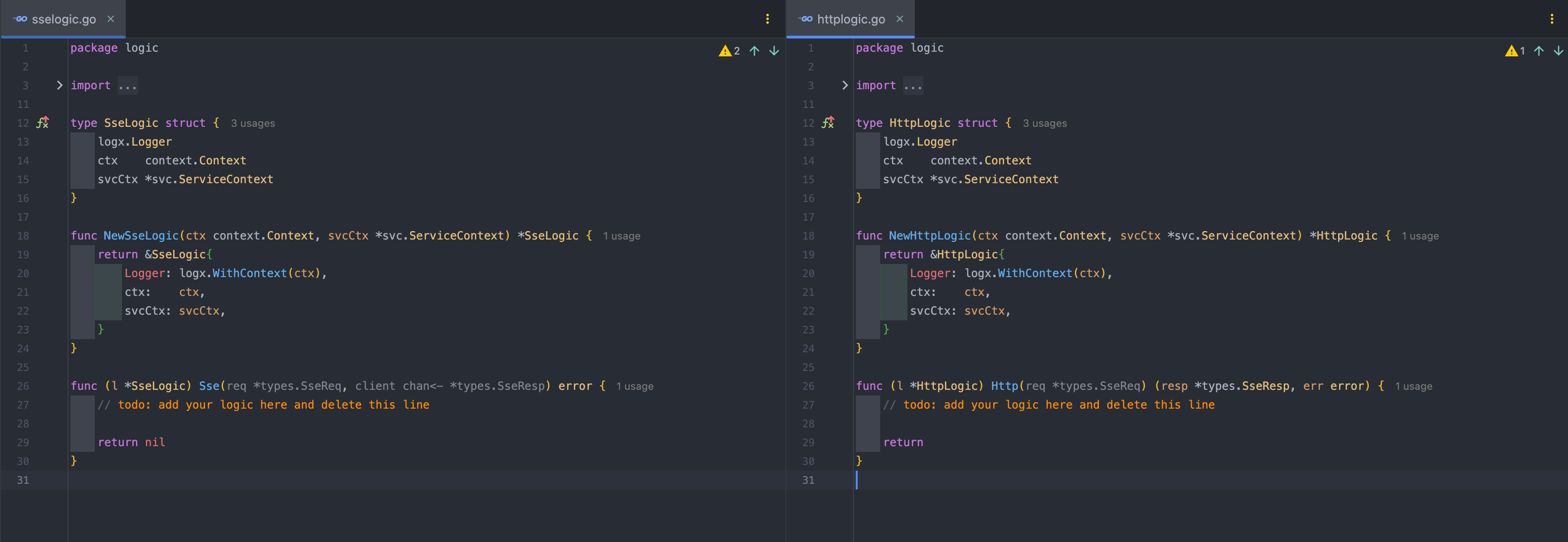goctl logic diff